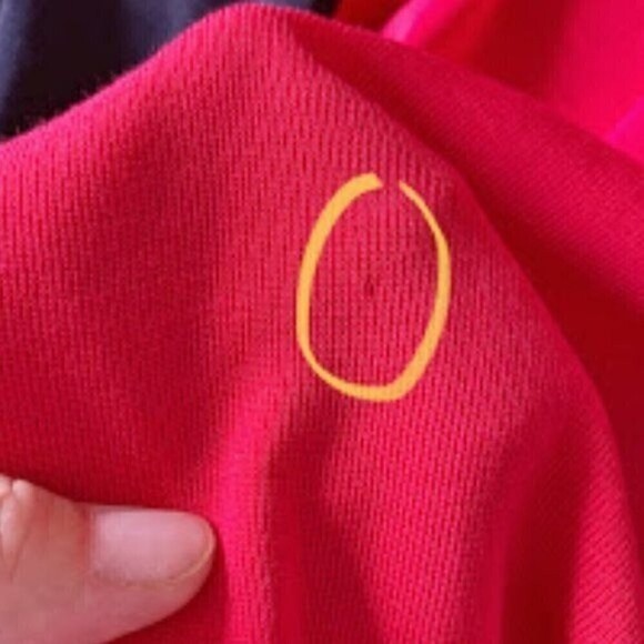 Misook Color Block Short Sleeve Sheath Dolman Casual Career Stretch Knit Dress - Picture 11 of 11